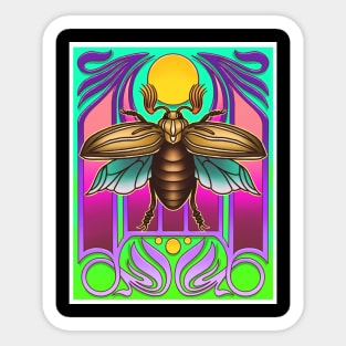 Casey’s June beetle Sticker